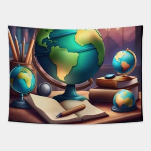 Geography Teacher Tapestry