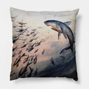 Shark Attack Pillow