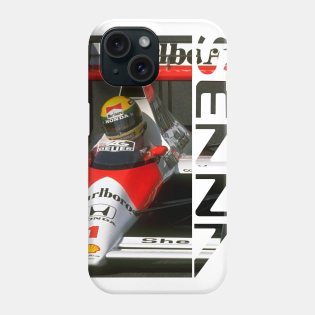 AYRTON SENNA Phone Case by HSDESIGNS