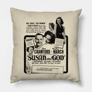 Susan And God - Joan Crawford - 1940 Pillow