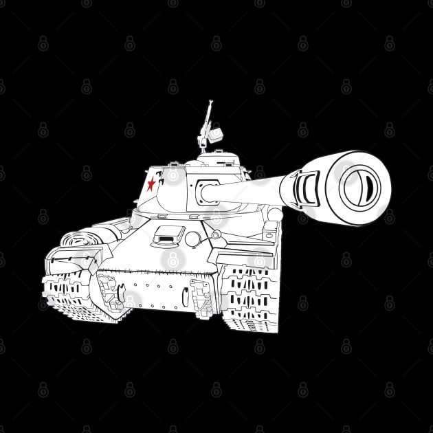 Soviet heavy tank IS-2 by FAawRay