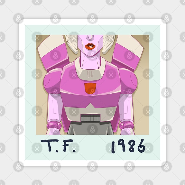 TF 1986 Magnet by boltfromtheblue