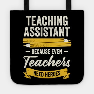 Funny Teacher Teaching Assistant Gift Tote
