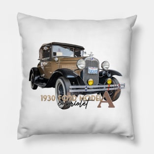 1930 Ford Model A Cabriolet Pillow