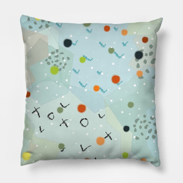 Dotted Pattern Pillow by Countryside