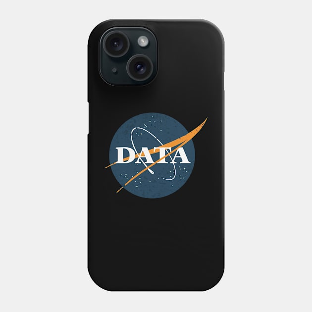 Data Space Vintage Phone Case by orlumbustheseller