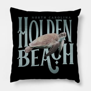 Holden Beach, North Carolina Sea Turtle Habitat Pillow