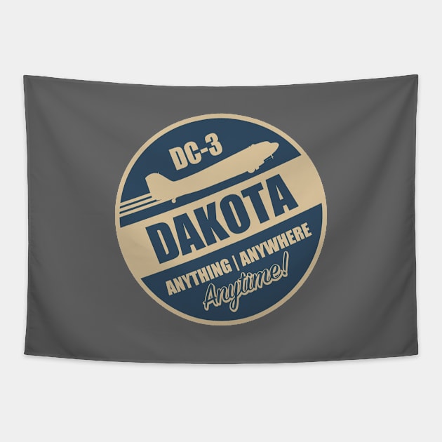 DC-3 Dakota Tapestry by TCP