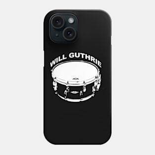 Will Guthrie drum Phone Case