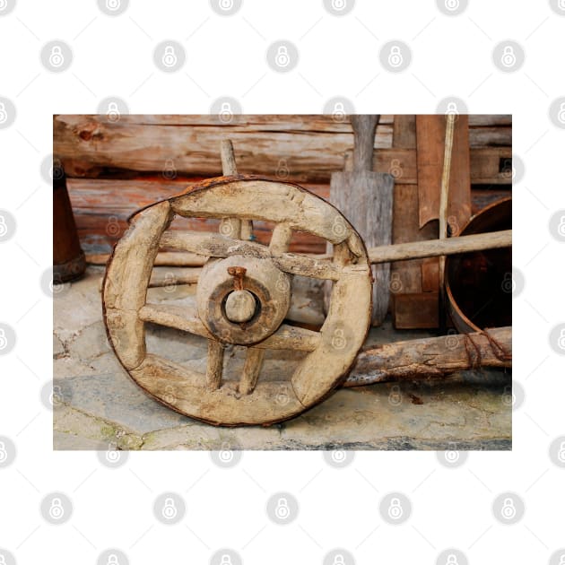 Wooden Wheel by jojobob