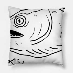 Cool Fish head Pillow