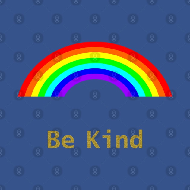 Be Kind Rainbow by ellenhenryart