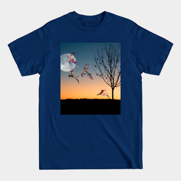 Disover deers - Deer Illustration - T-Shirt