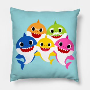 baby shark singing pillow