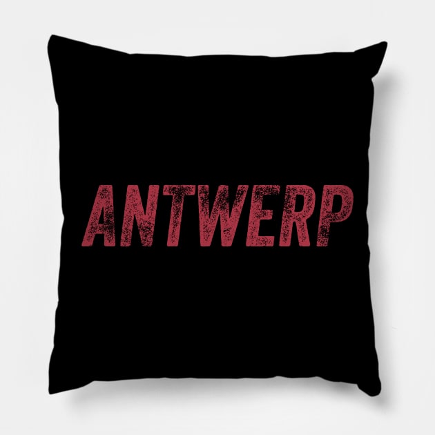 Antwerp Vintage Pillow by kamskir