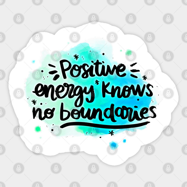 Positive Quote 2 Colored Sticker Teepublic Au