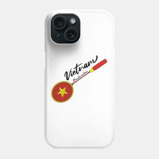 Vietnam Badminton Racquet Support Badminton of (Vietnam) Flag Phone Case