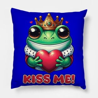 Frog Prince 62 Pillow