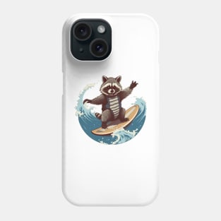 Raccool Surfing. Summer vibe Phone Case