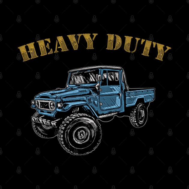 FJ40 HEAVY DUTY ENGRAVED STYLE by WYB 