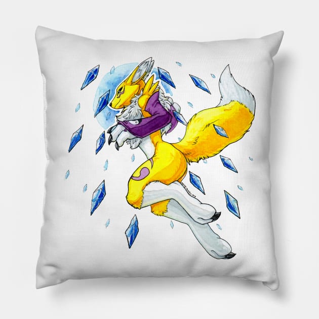 Diamond Storm Pillow by Temrin