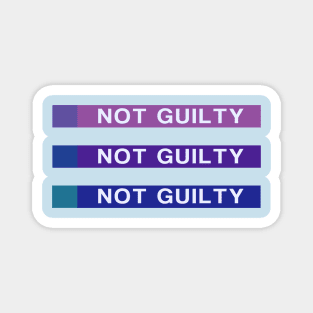 Not Guilty Magnet