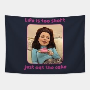 Just Eat the Cake Tapestry