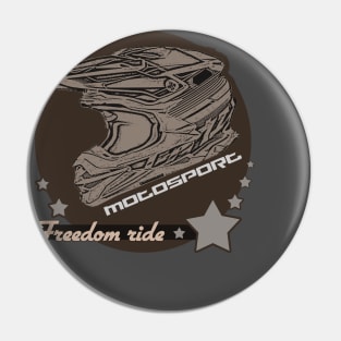 Freedom Ride - Motosport / Motorsport Pin