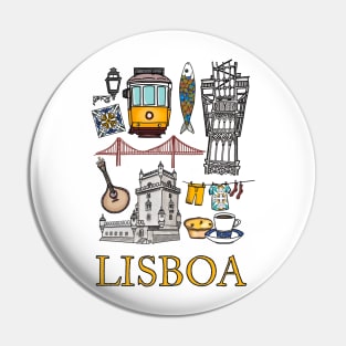 Best of Lisbon Pin