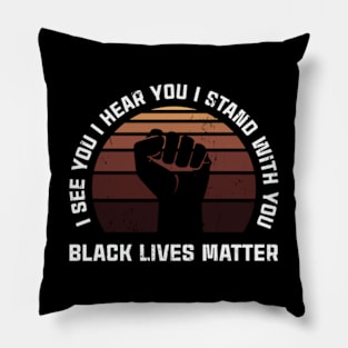 BLM Black Lives Mater Pillow