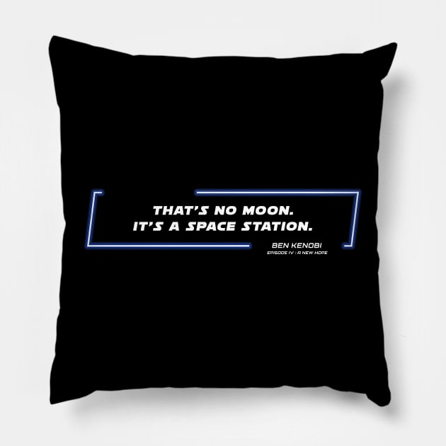 EP4 - OWK - Moon - Quote Pillow by LordVader693