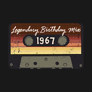 1967 Classic Vintage Retro Cassette Tape Birthday Mix T-Shirt