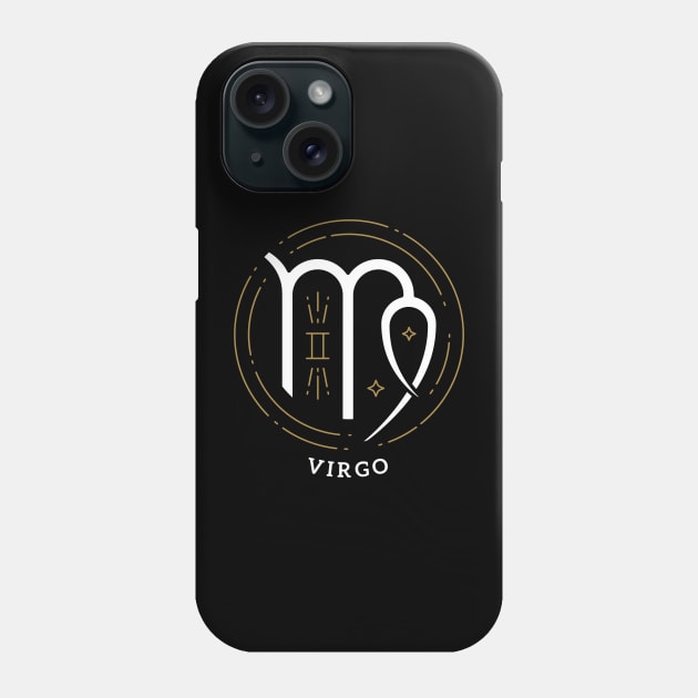 Virgo Zodiac Sign Horoscope Birthday Present Gift Phone Case by JaeSlaysDragons