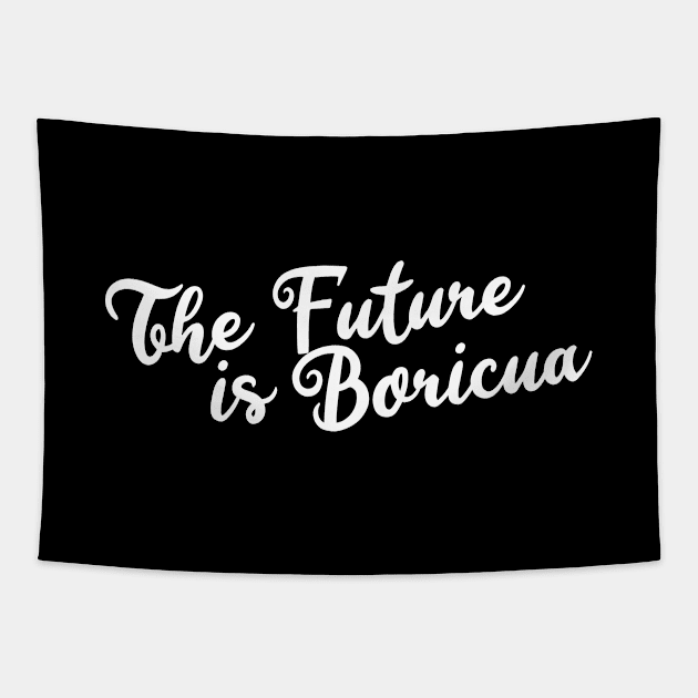 The Future is Boricua Tapestry by Flippin' Sweet Gear