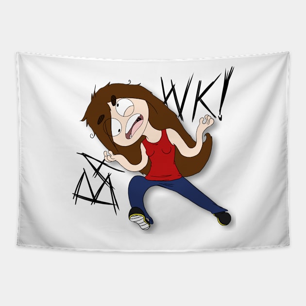 BAWK!!! Tapestry by ithoughtiwascrazy