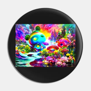 Color Globs | Rainbow Gummy Garden Pin