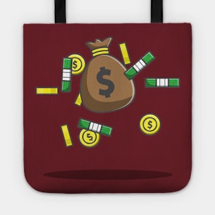 coin money dollar Tote