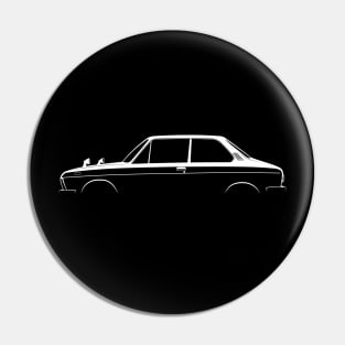 Subaru FF-1 Sports Sedan Silhouette Pin