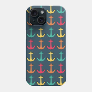 Rainbow Anchor Pattern Phone Case