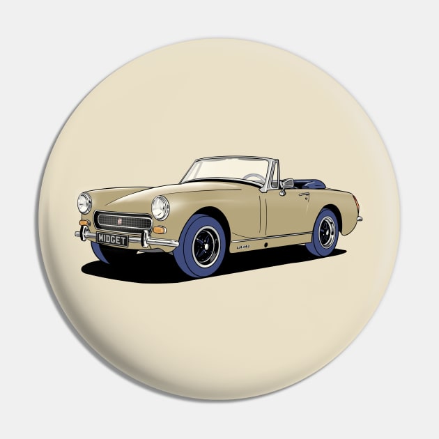 MG Midget Pin by Webazoot