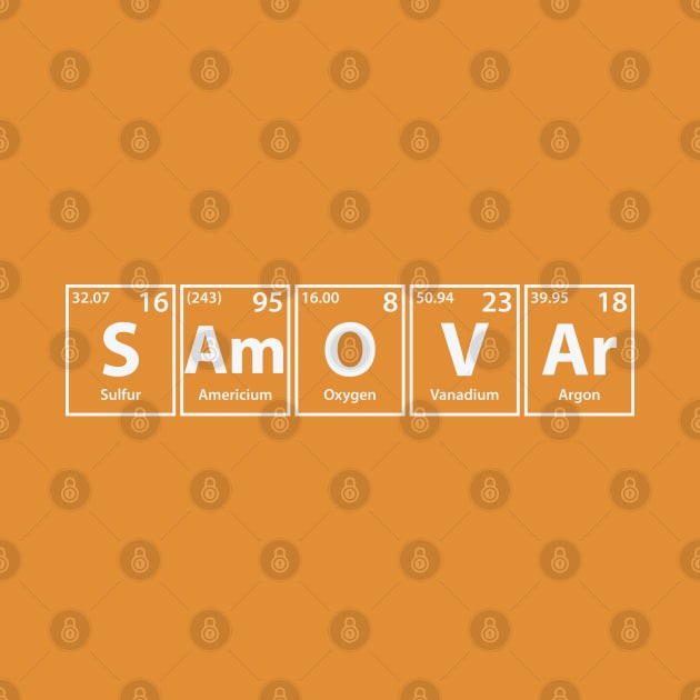 Samovar (S-Am-O-V-Ar) Periodic Elements Spelling by cerebrands