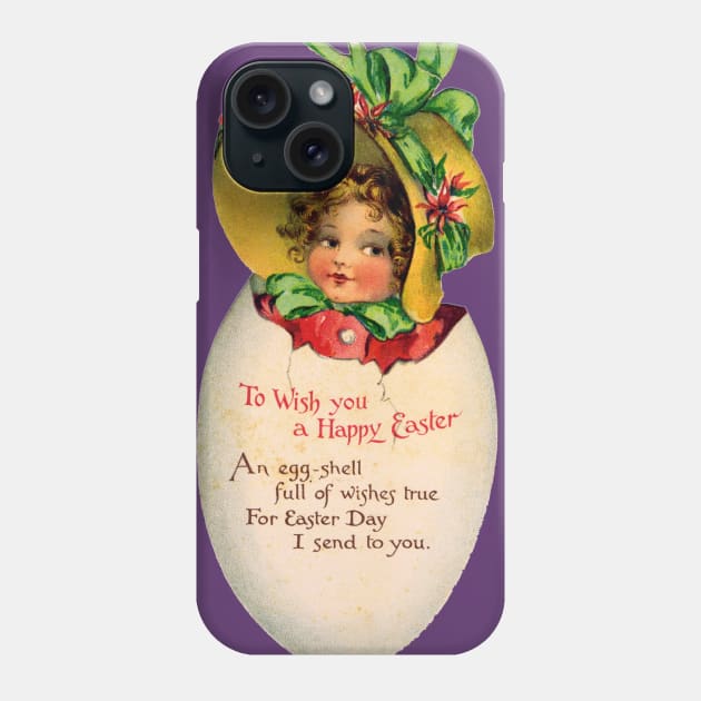 Vintage Easter Egg Phone Case by MasterpieceCafe