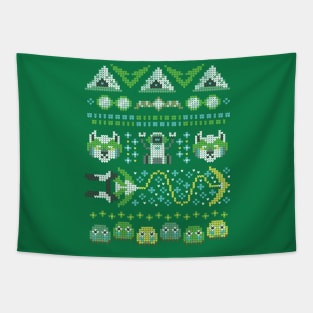 Pidge Ugly Holiday Sweater Tapestry