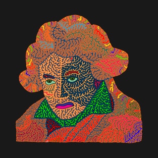 Beethoven - Pop Art Style T-Shirt