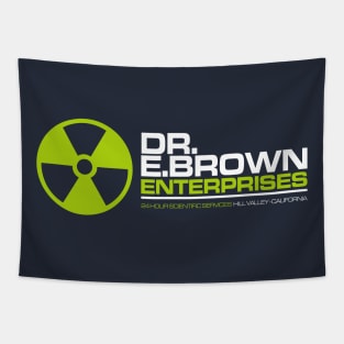 Back to the Future Dr. E. Brown Enterprises Tapestry