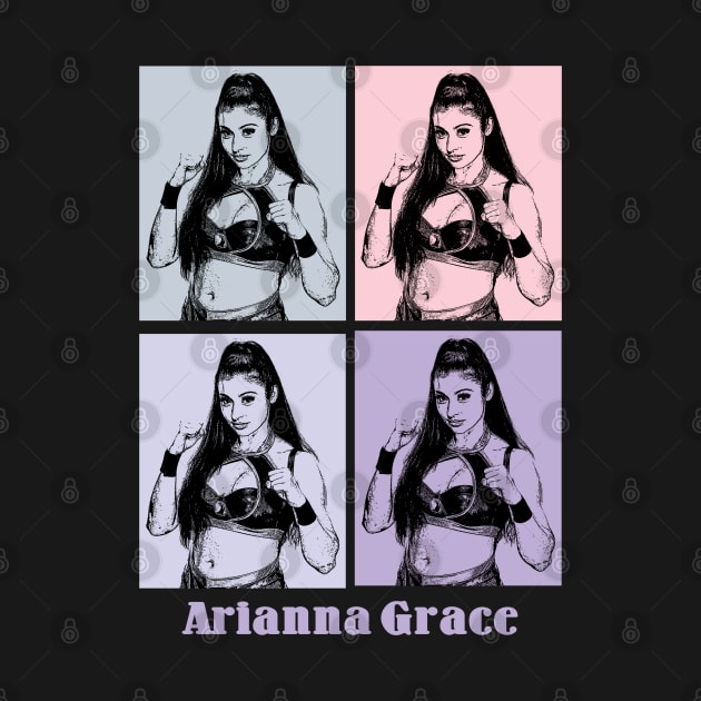 Arianna Grace Pop Art by KERIKIL