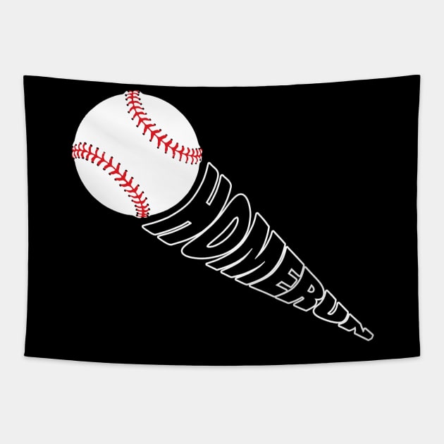 funny baseball Tapestry by dishcubung