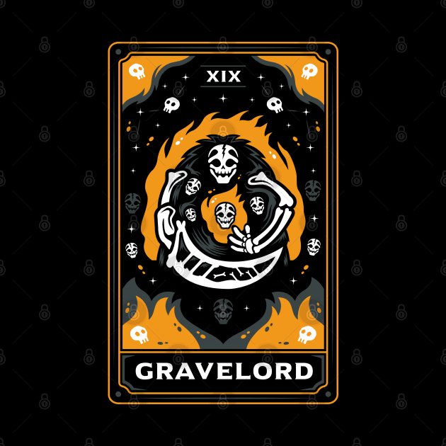 Gravelord Tarot Card by logozaste