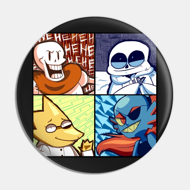 Undertale Pin by lettali