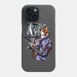 Tiger Hip Hop Illustration Phone Case